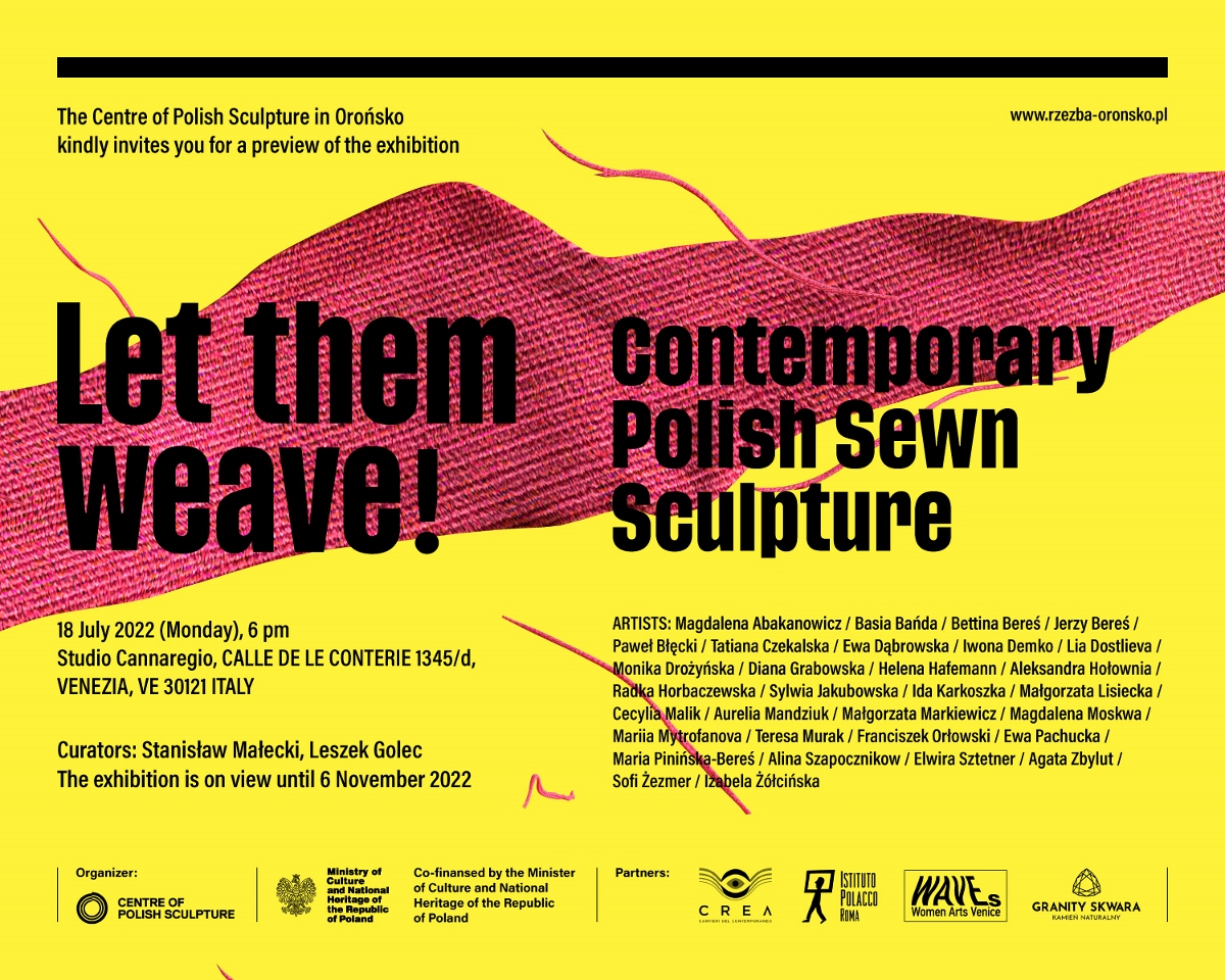 Let them weave! Contemporary Polish Sewn Sculpture